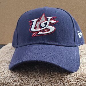 USA Baseball Hat Cap 9forty Flag Snapback World Baseball Classic Logo New Era